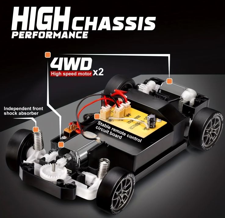 4WD RC Porsche Mini Drifting Car